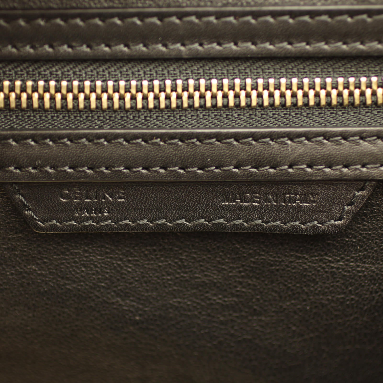 Celine Micro Luggage Tote Stamp