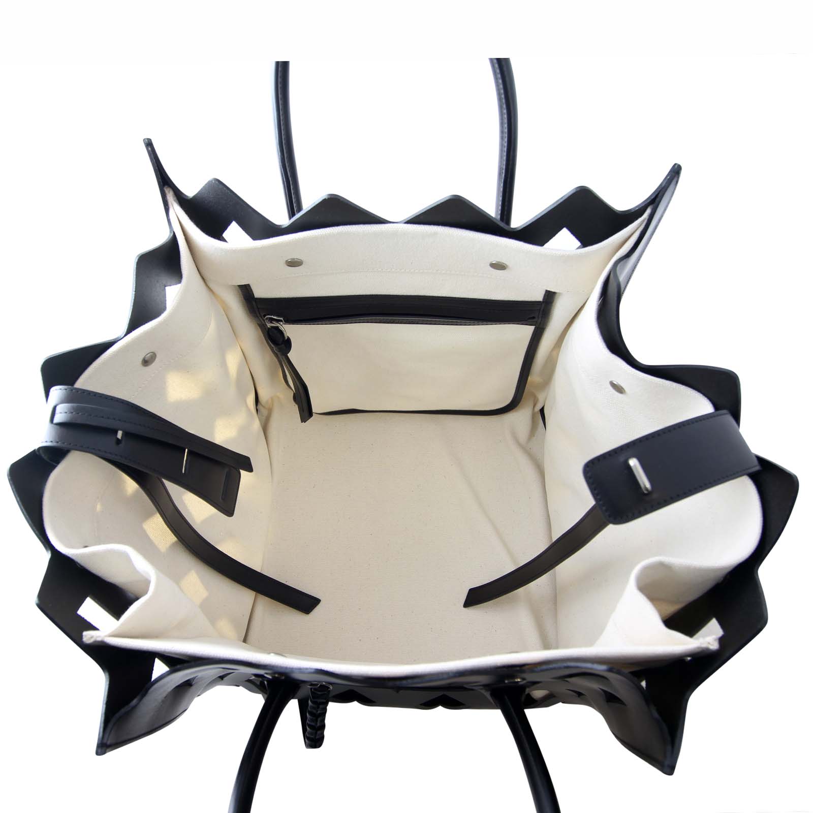 Celine Cutout Phantom Luggage Tote Medium interior