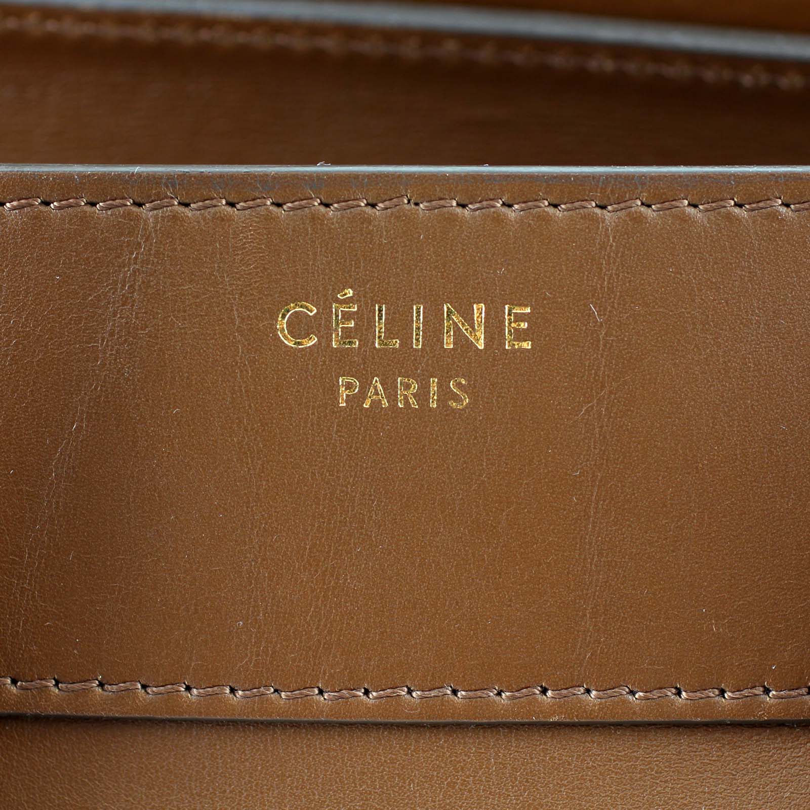 Celine Mini Luggage Tote Stamp