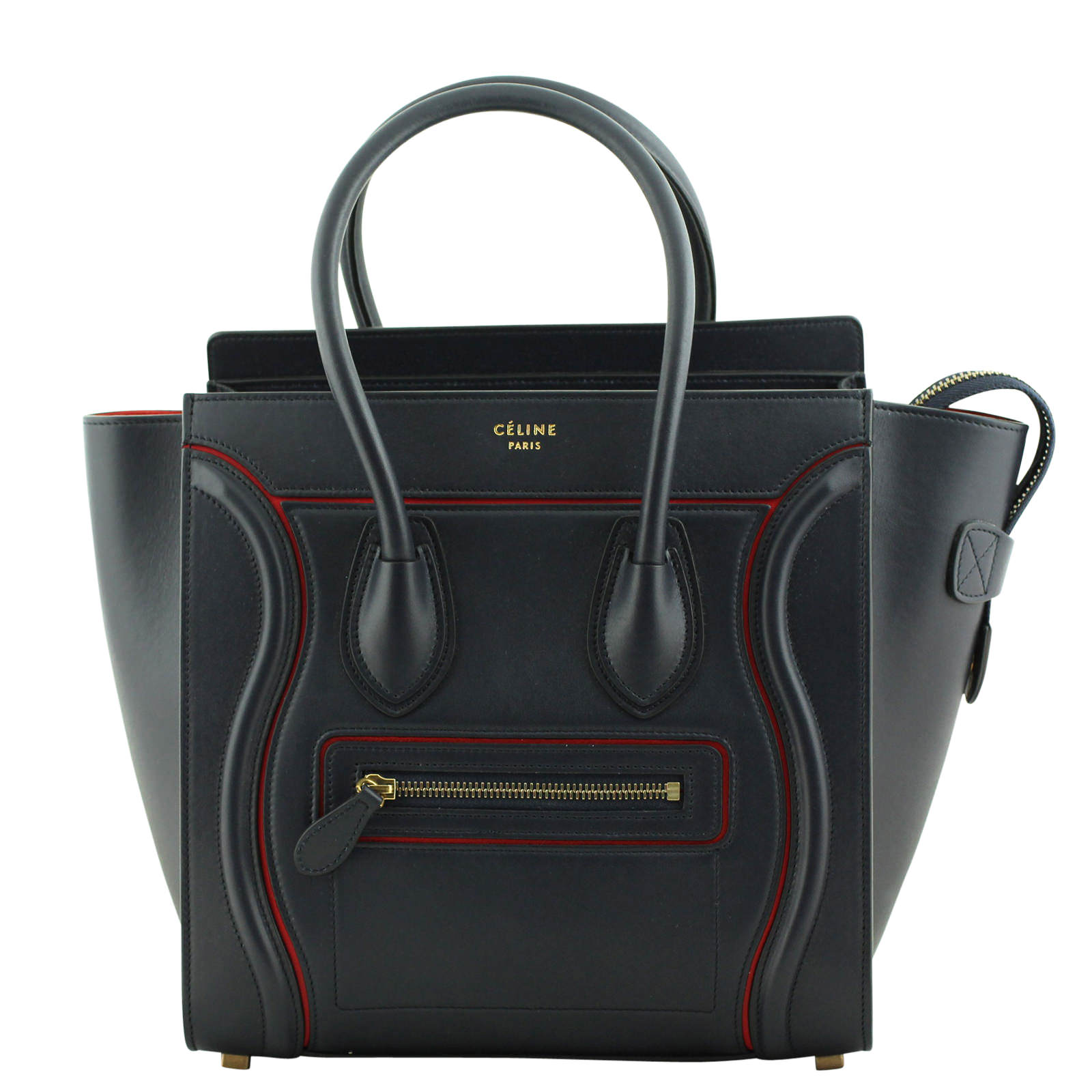 Celine Luggage Tote Micro Front
