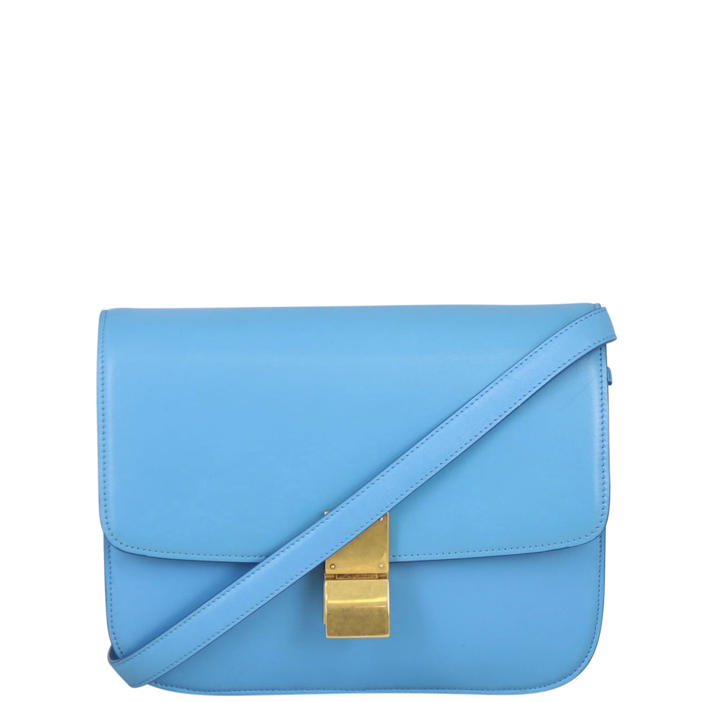 Celine Medium Classic Box Bag Front Strap