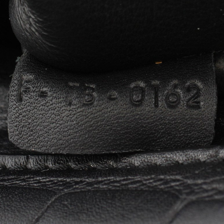 Celine Medium Trapeze Crocodile Embossed Code