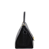 Celine Medium Trapeze Crocodile Embossed Right