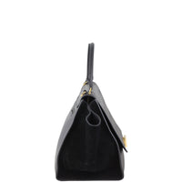 Celine Medium Trapeze Crocodile Embossed Right