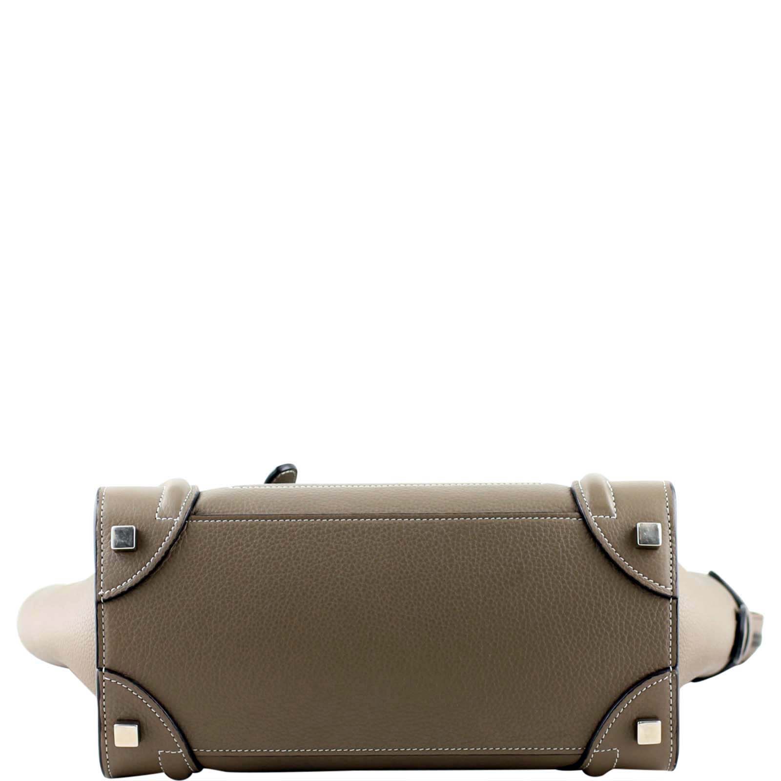 Celine Micro Luggage Tote Base