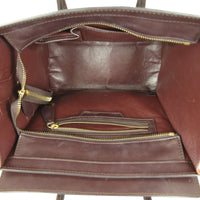 Celine Micro Luggage Tote Interior