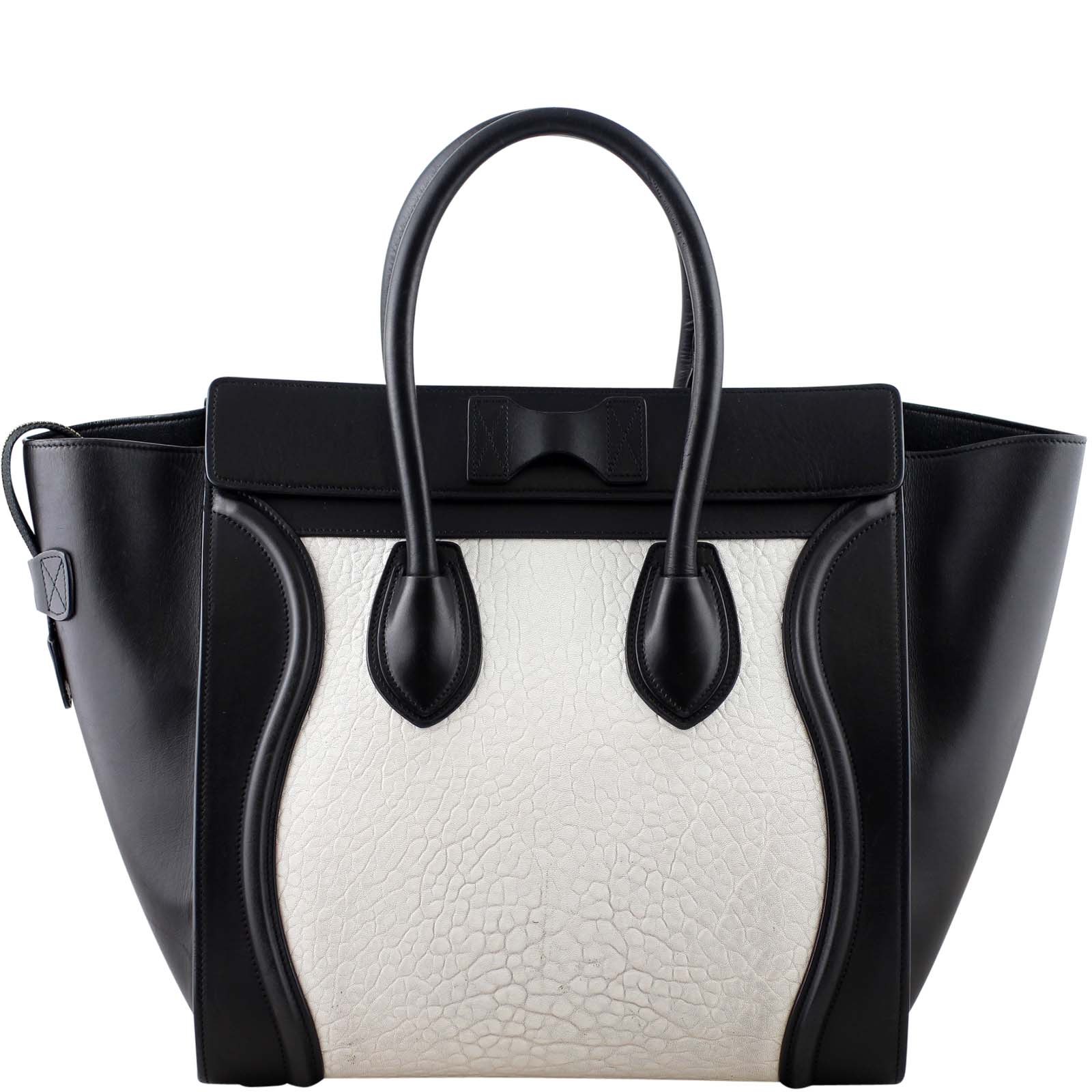 Celine Mini Luggage Tote Back