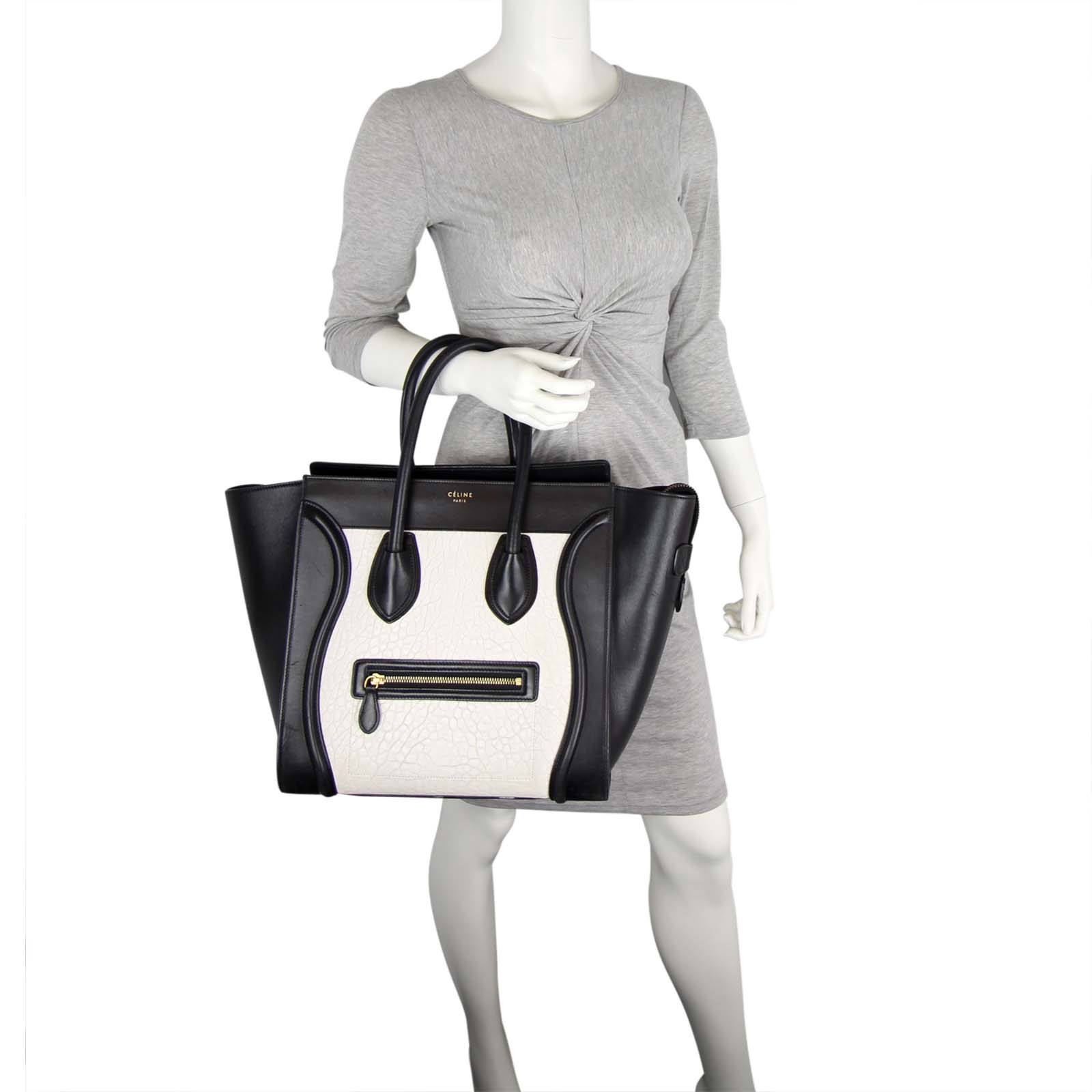 Celine Mini Luggage Tote  Scale