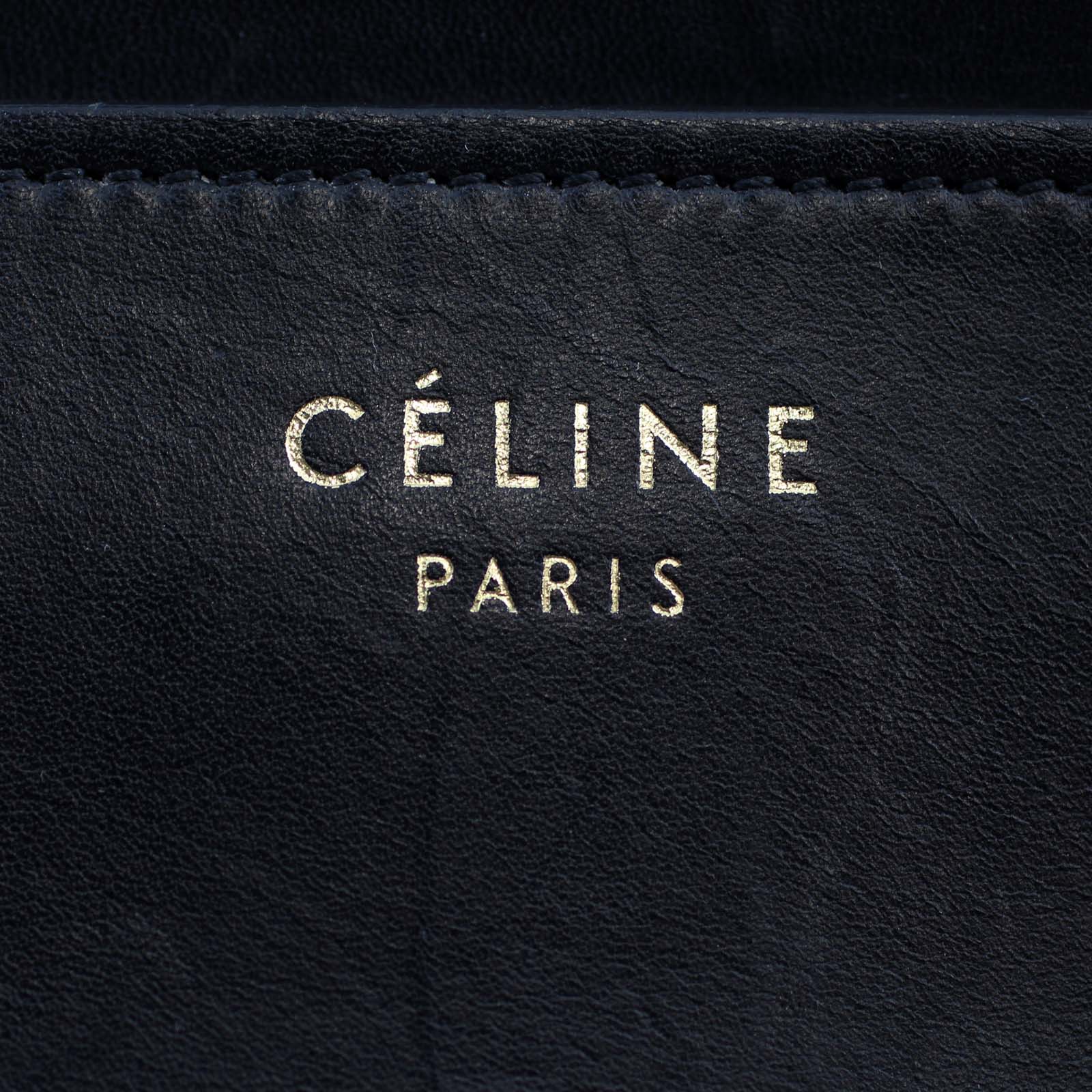 Celine Mini Luggage Tote  Stamp