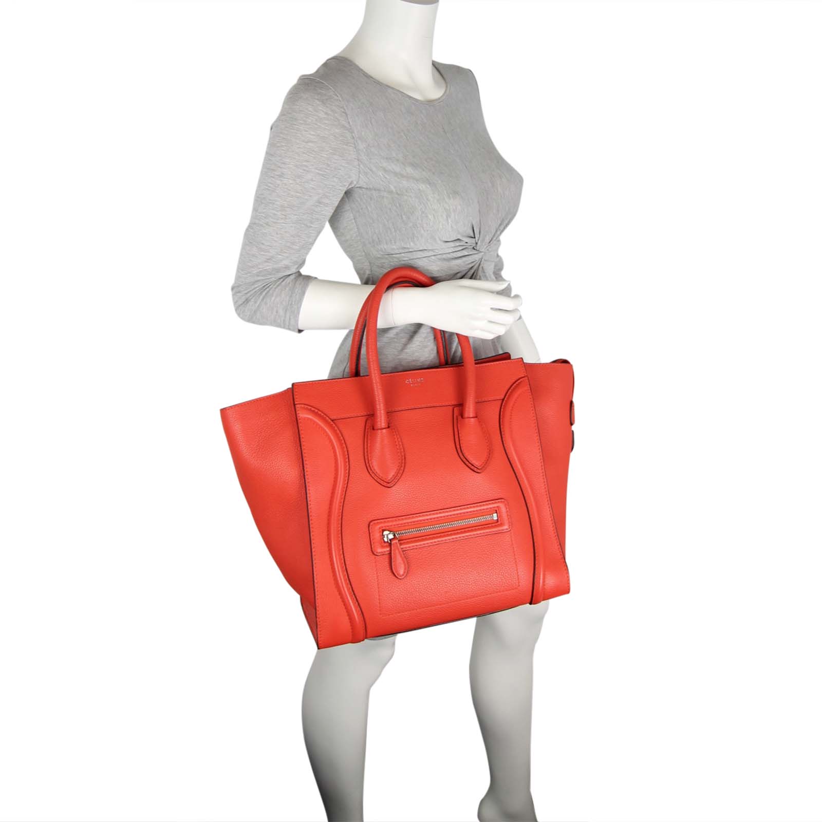 Celine Mini Luggage Tote Scale