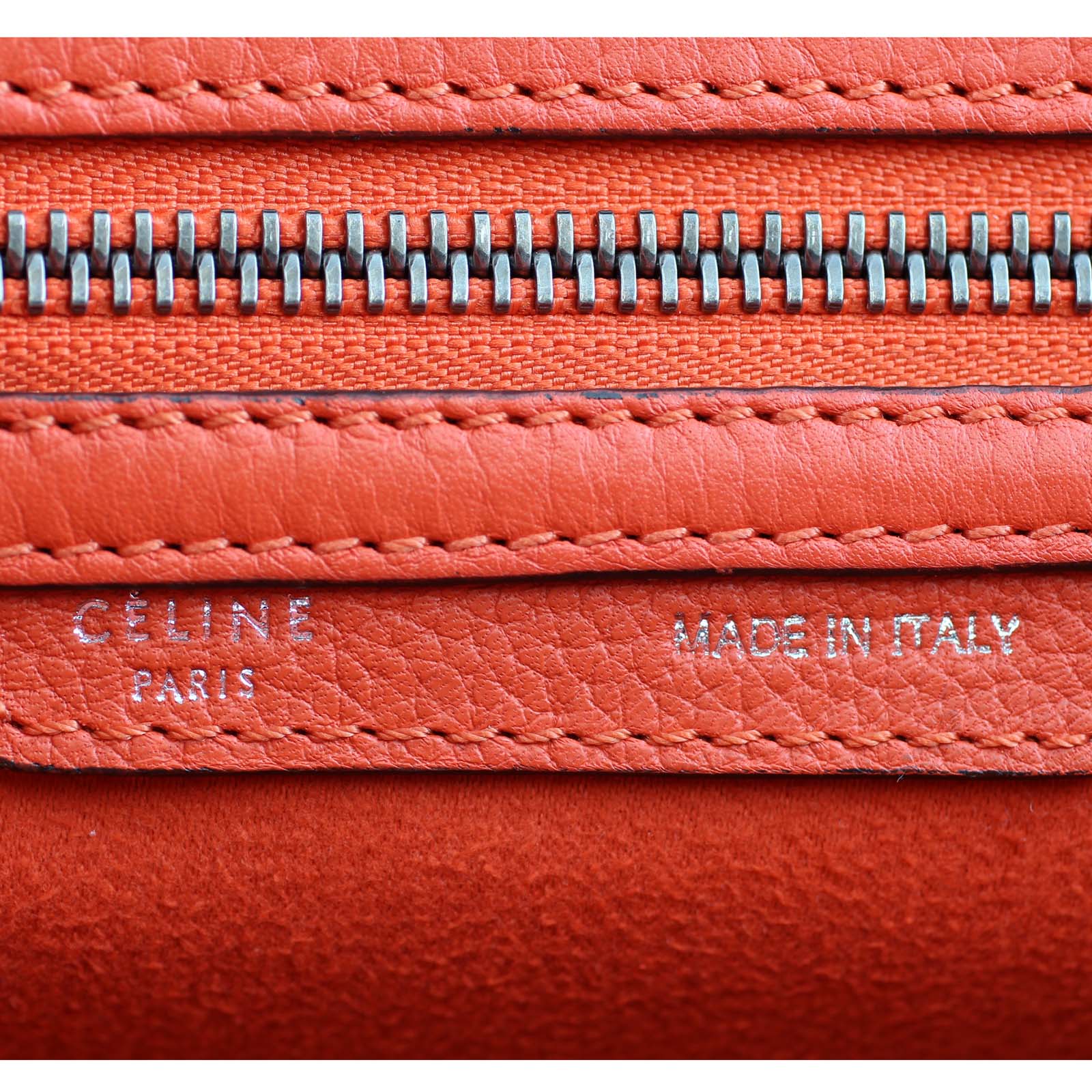 Celine Mini Luggage Tote made in Italy