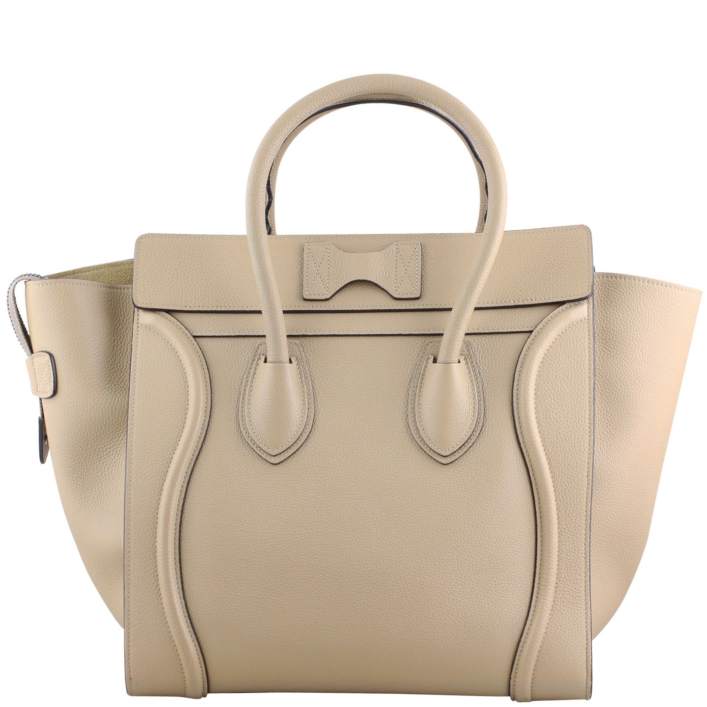 Celine Mini Luggage Tote Dune Back