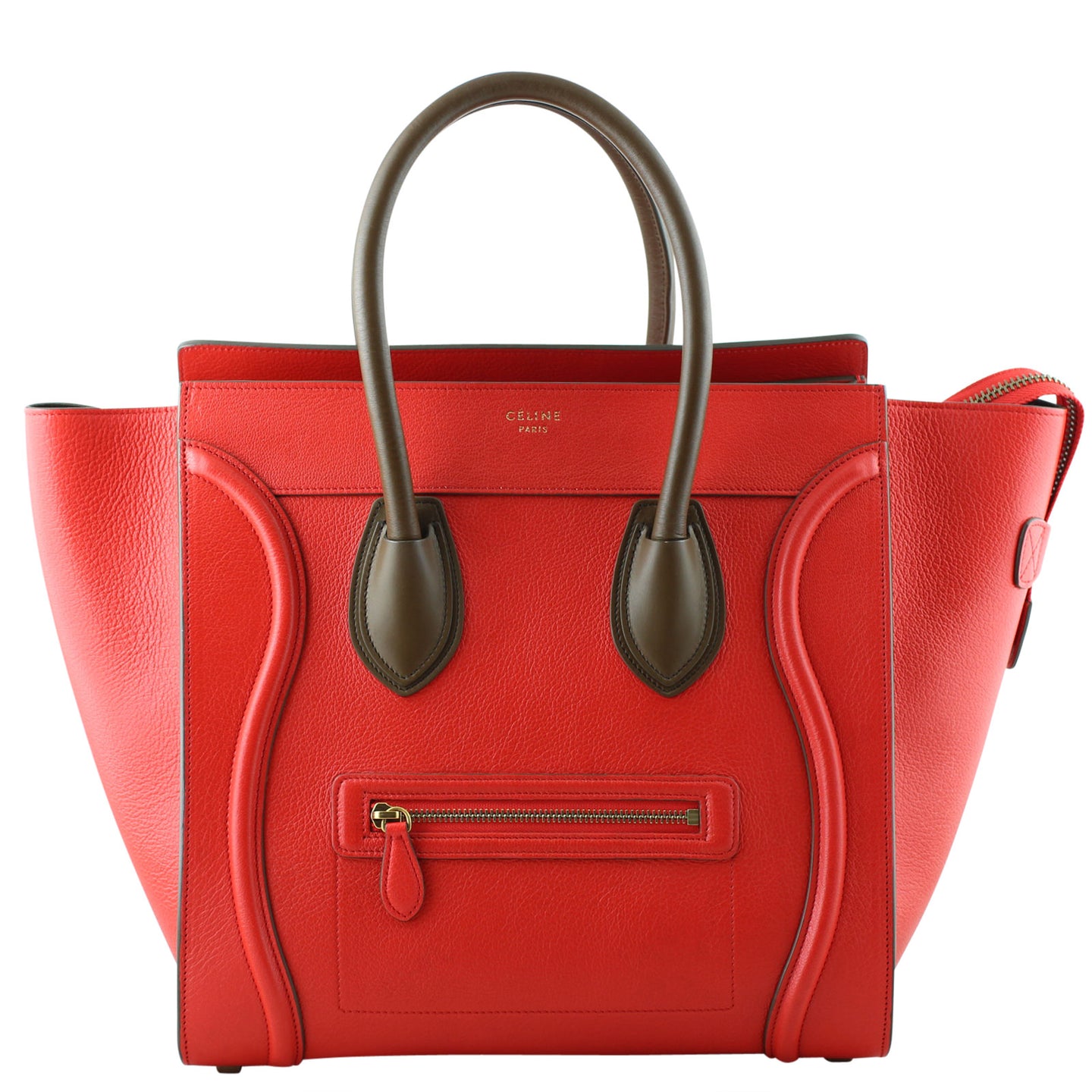  Celine Mini Luggage Tote front