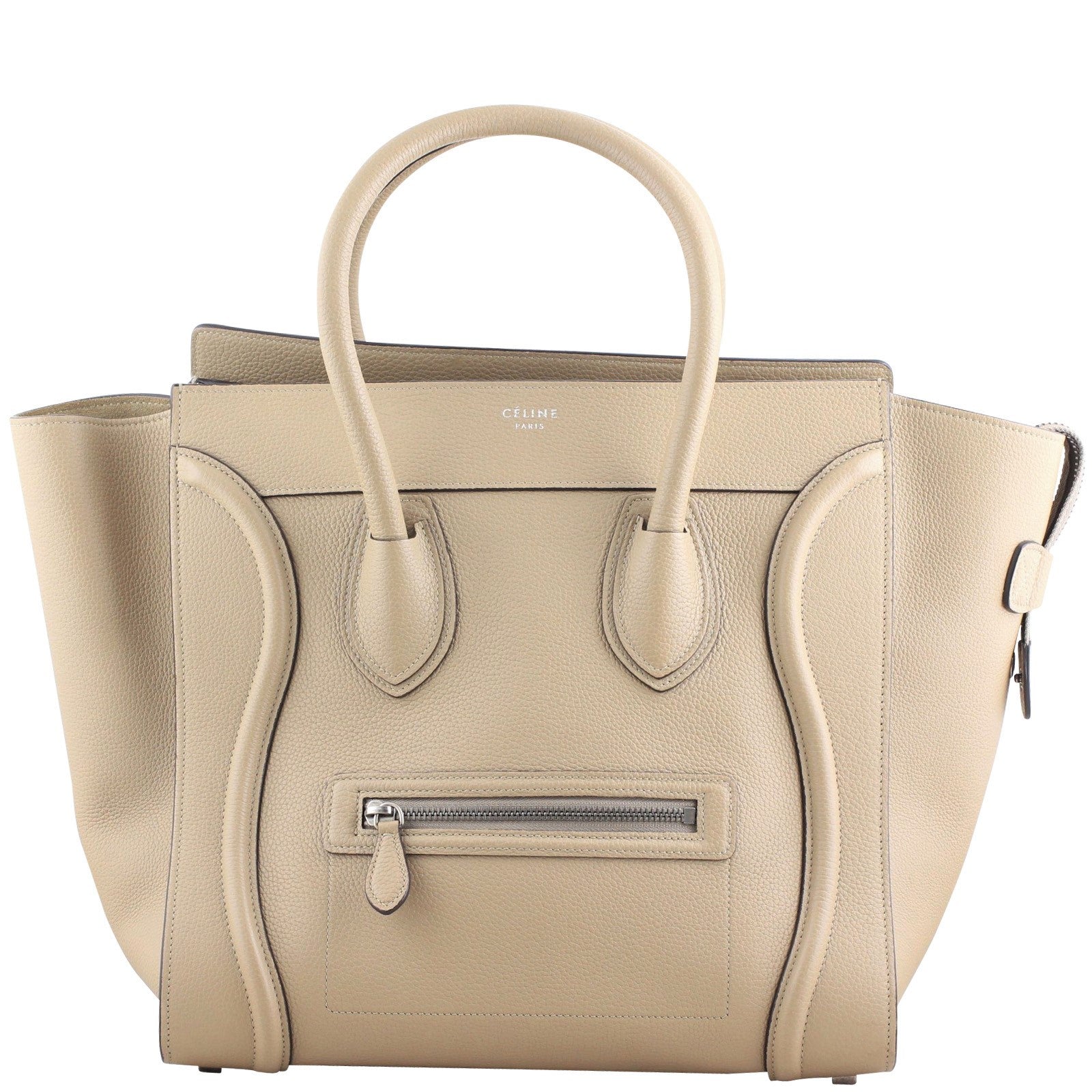 Celine Mini Luggage Tote Dune Front
