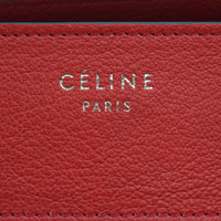 Celine Mini Luggage Tote exterior stamp