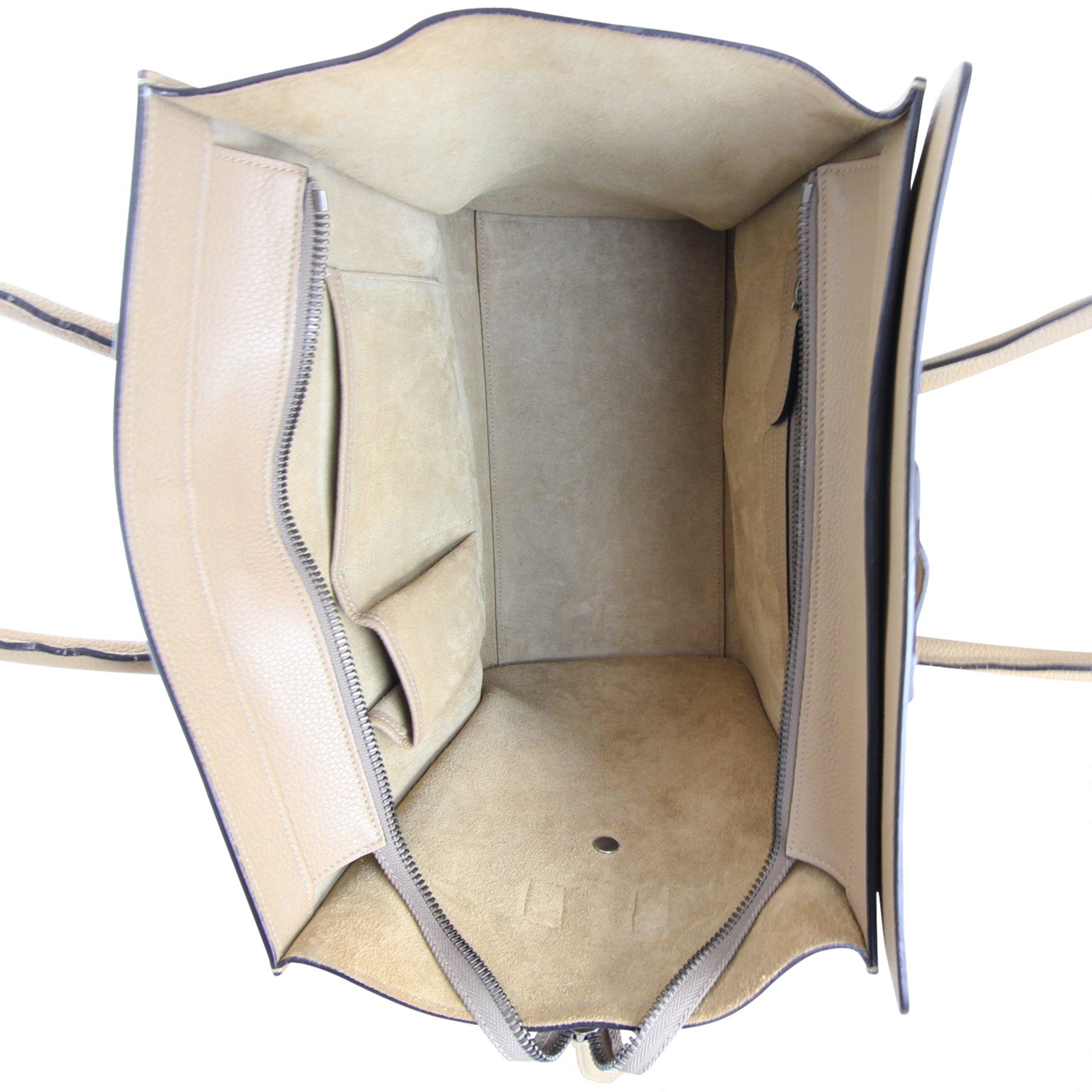 Celine Mini Luggage Tote Dune Interior