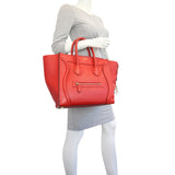 Celine Mini Luggage Tote mannequin