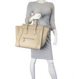 Celine Mini Luggage Tote Dune Mannequin