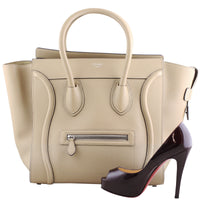 Celine Mini Luggage Tote Dune Scale