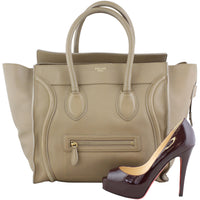 Celine Mini Luggage Tote Scale