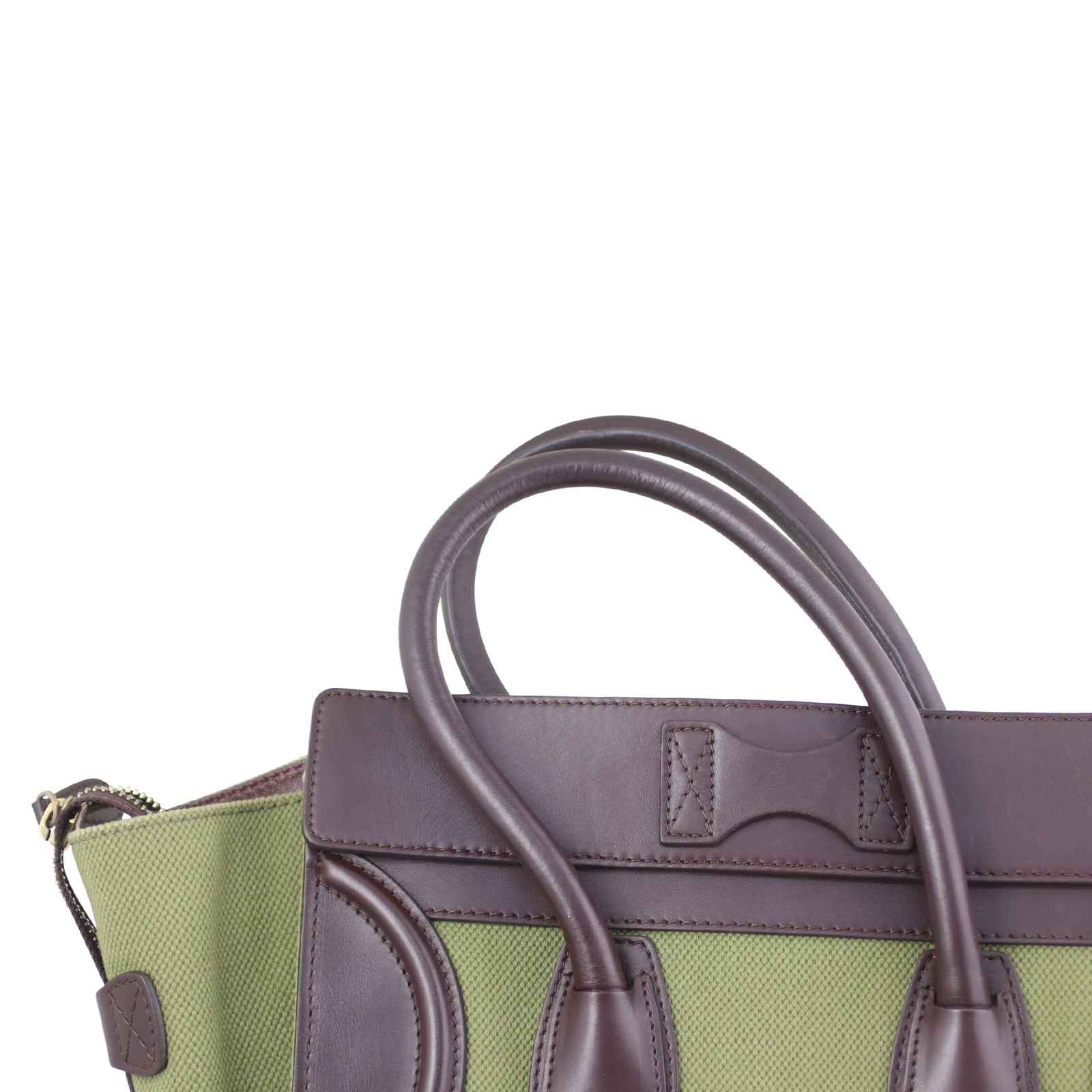 Celine Mini Luggage Tote Corner