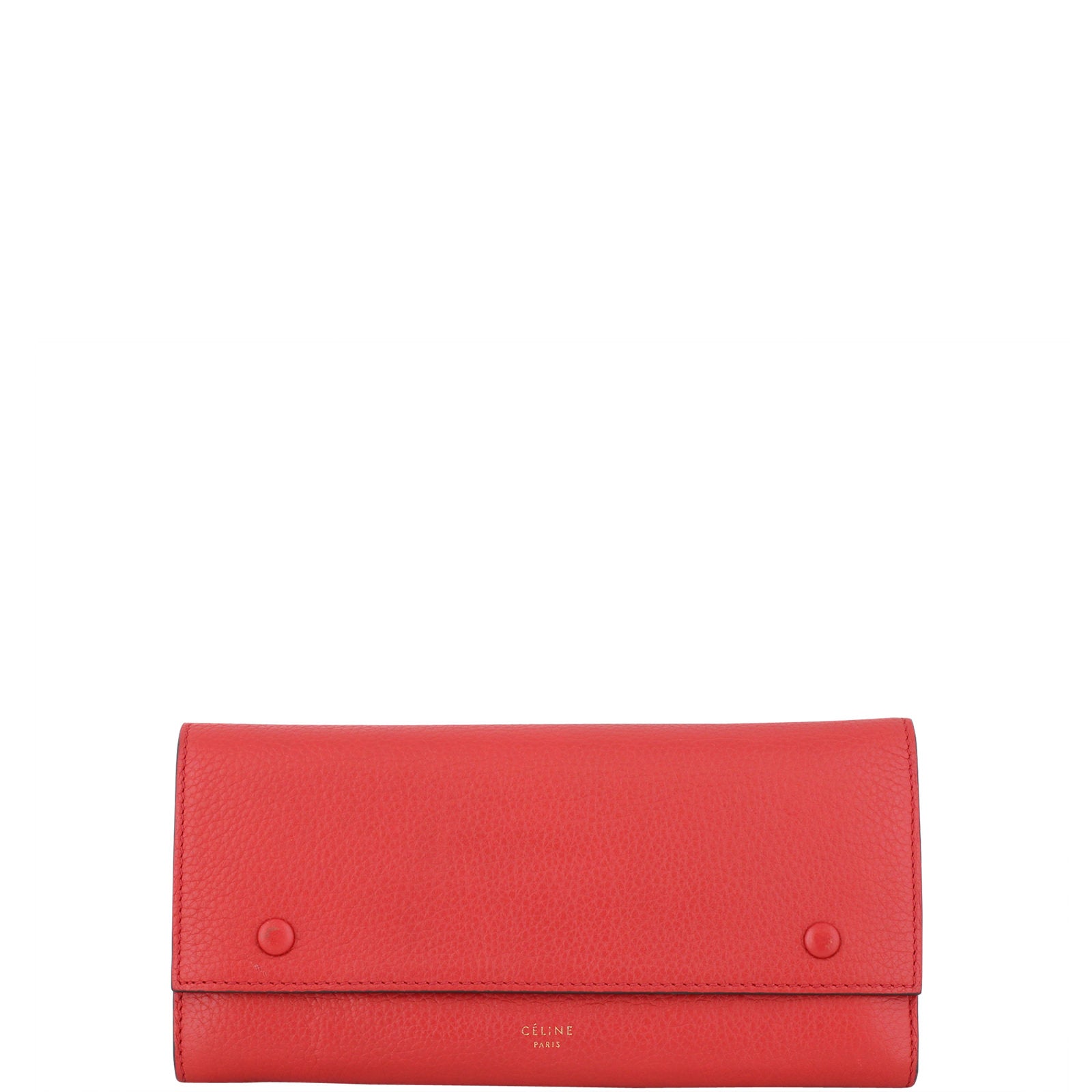 Celine Multifunction Large Flap Wallet Front
