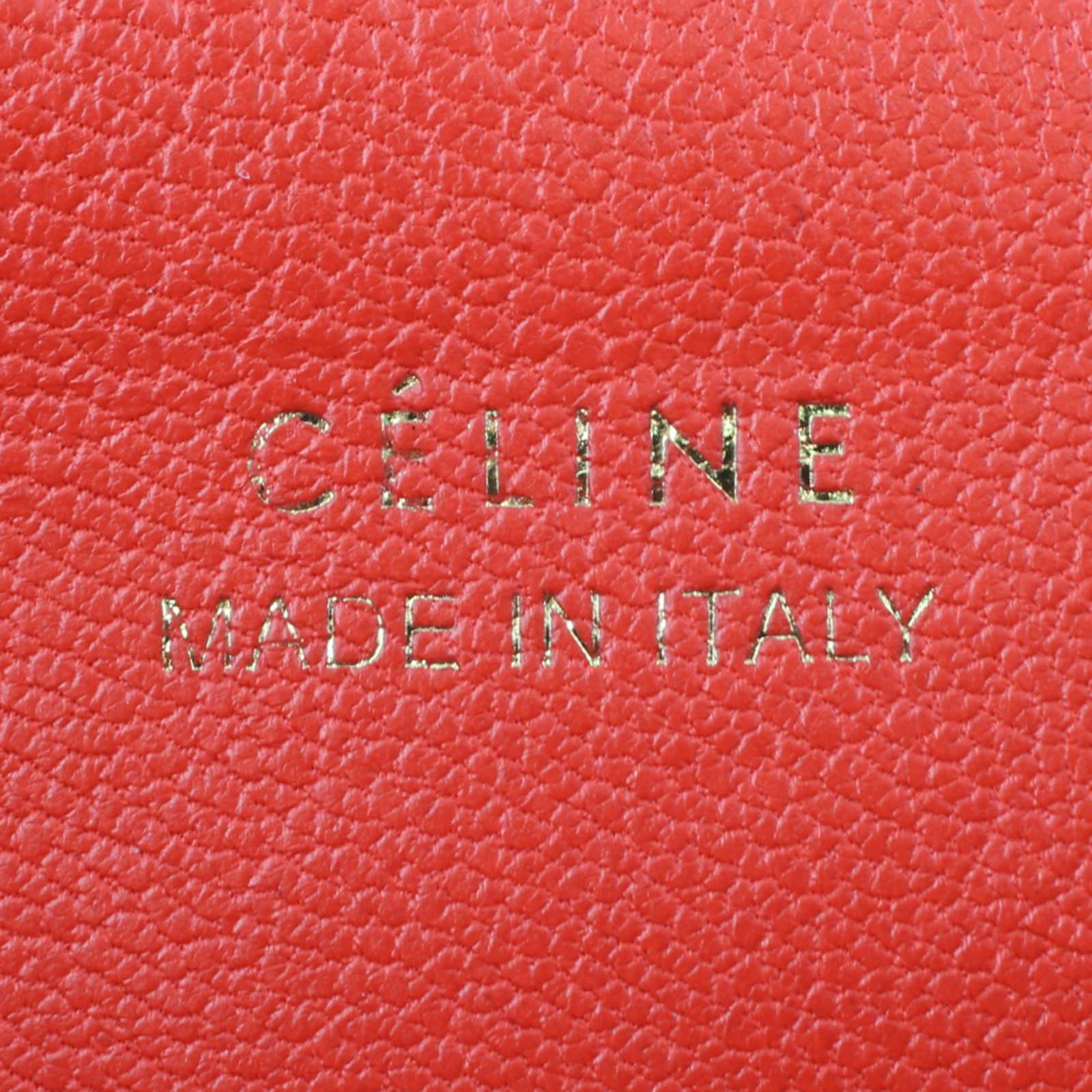 Celine Multifunction Large Flap Wallet Stamp