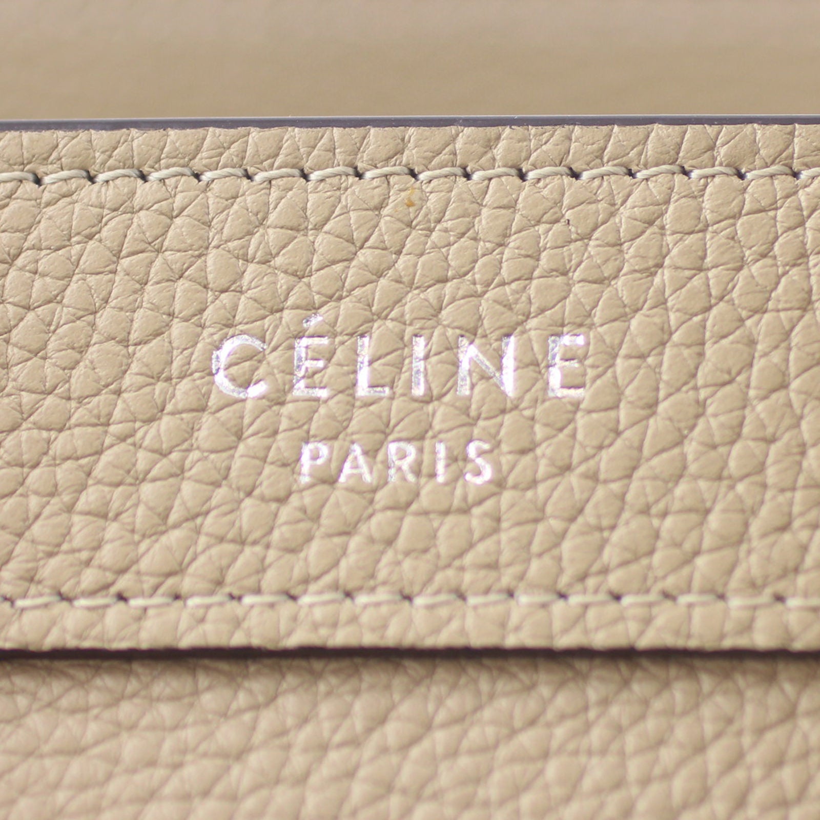 Celine Nano Luggage Tote Bag Exterior