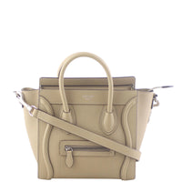 Celine Nano Luggage Tote Bag Front