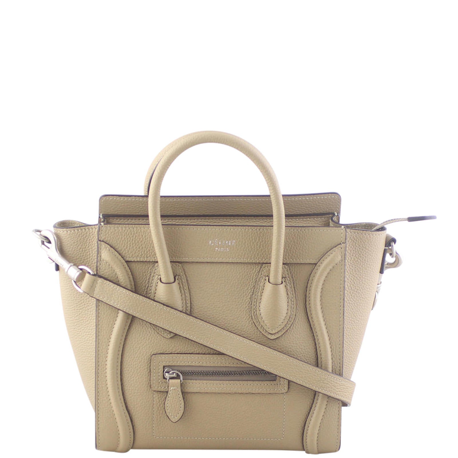 Celine Nano Luggage Tote Bag Front