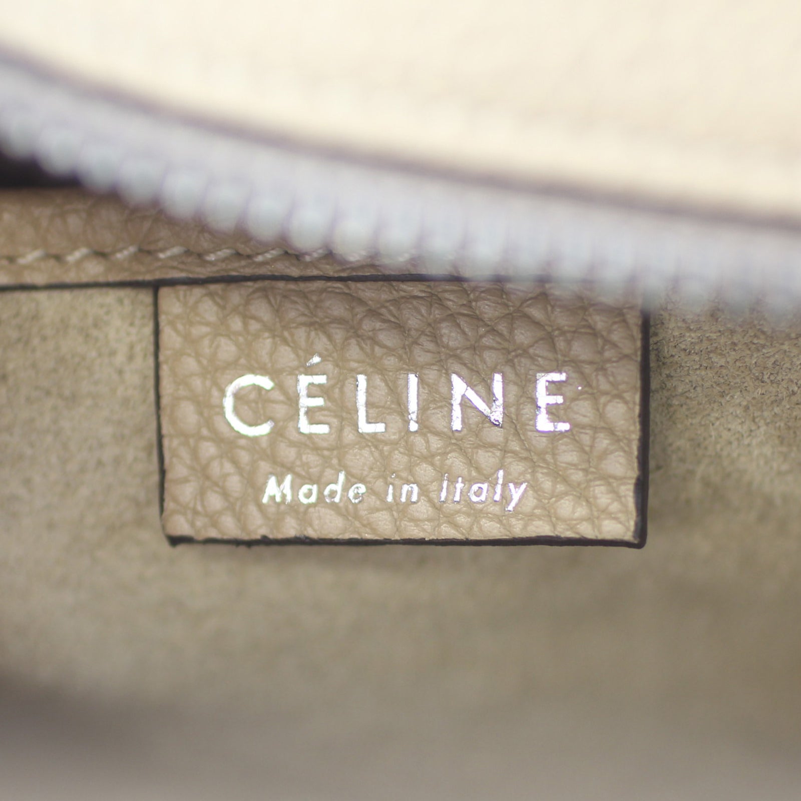 Celine Nano Luggage Tote Bag Stamp