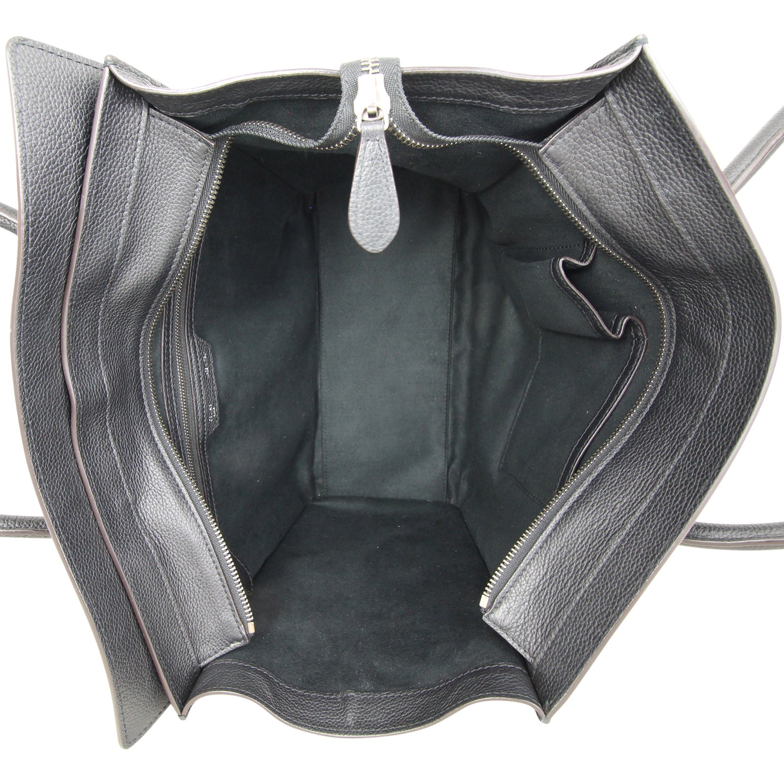 Celine Shoulder Luggage Tote Interior