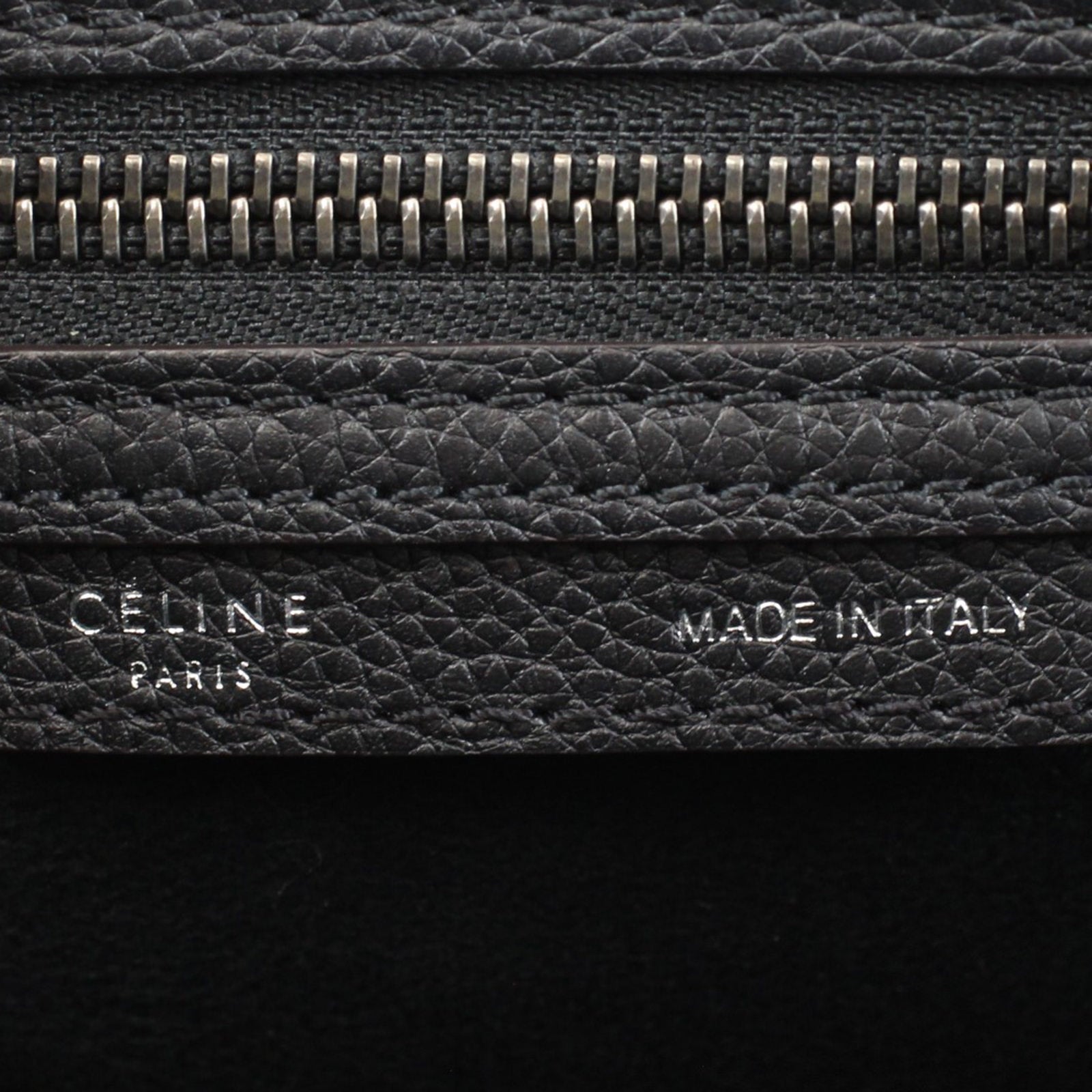 Celine Shoulder Luggage Tote Stamp