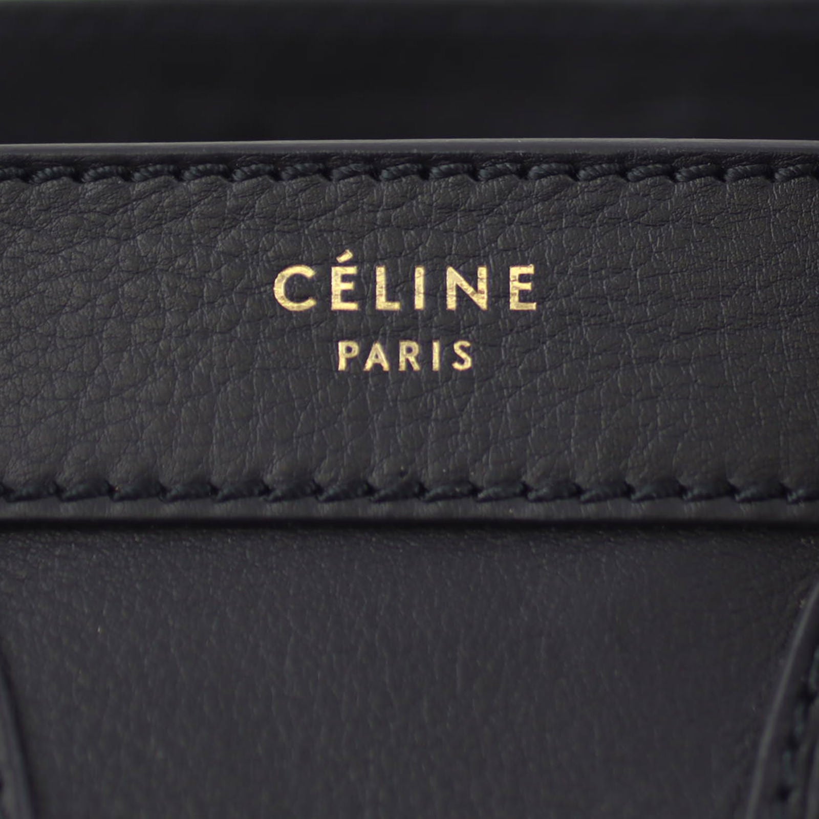 Celine Nano Luggage Tote Stamp