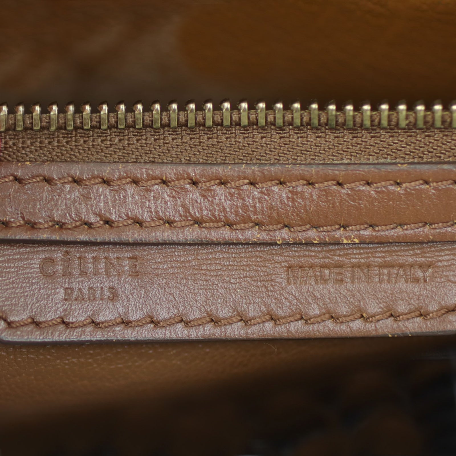 Celine Medium Luggage Tote Stamp