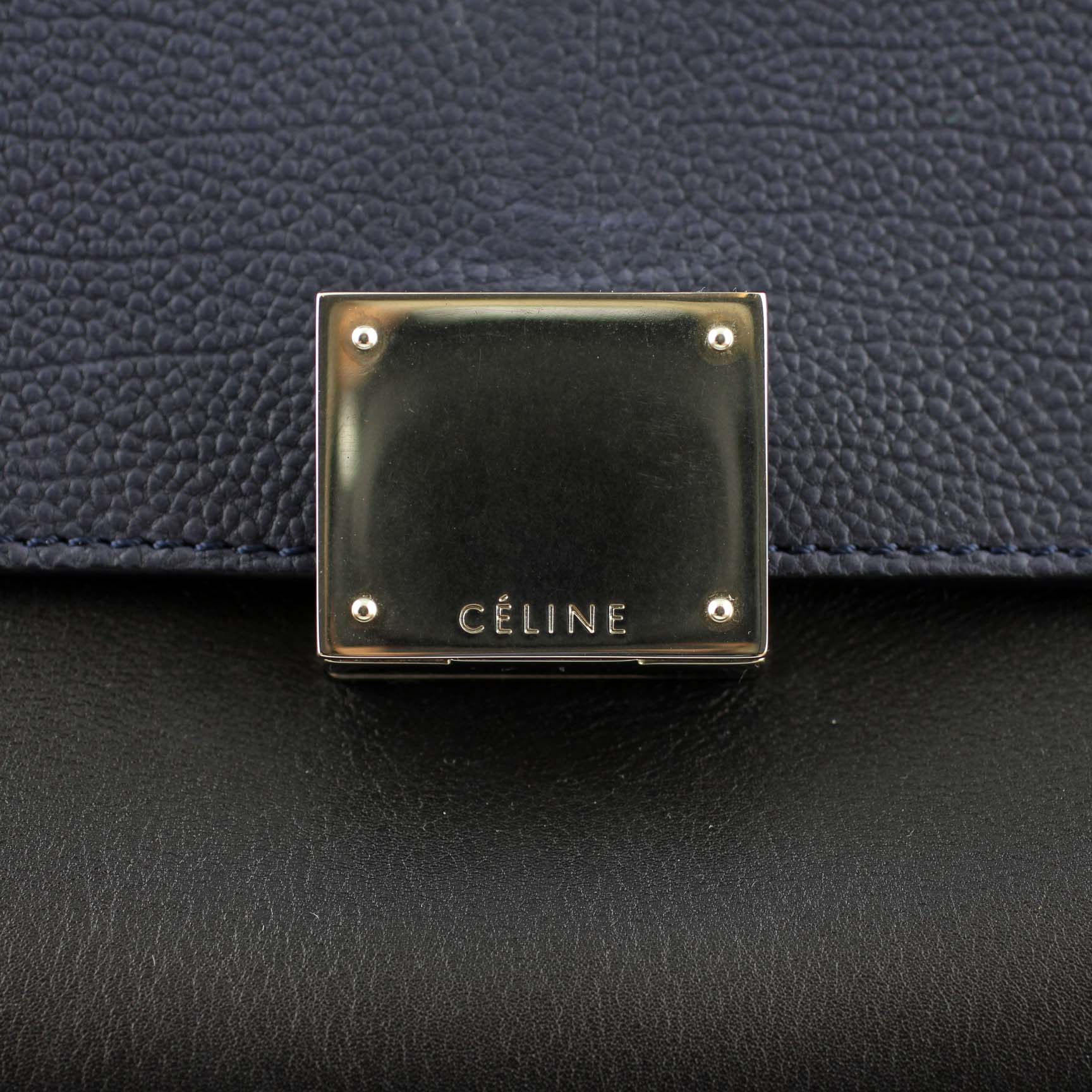 Celine Trapeze Tricolour Medium Plate