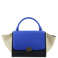 Celine Trapeze Tricolour Small Front