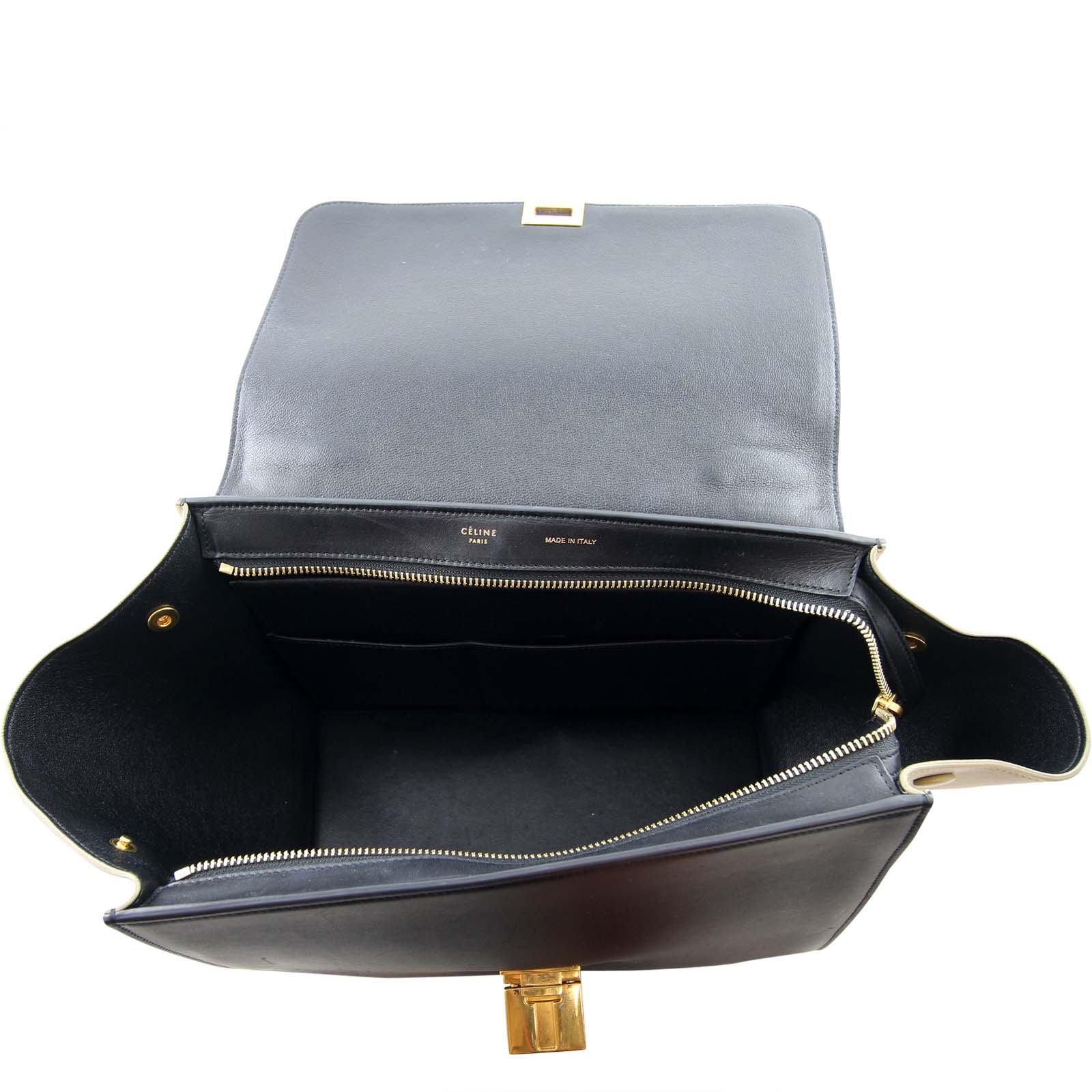 Celine Trapeze Tricolour Small Interior