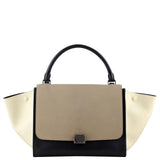 Celine Trapeze Tricolour Medium Front