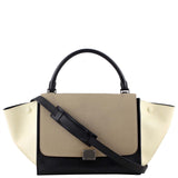 Celine Trapeze Tricolour Medium Front with Strap