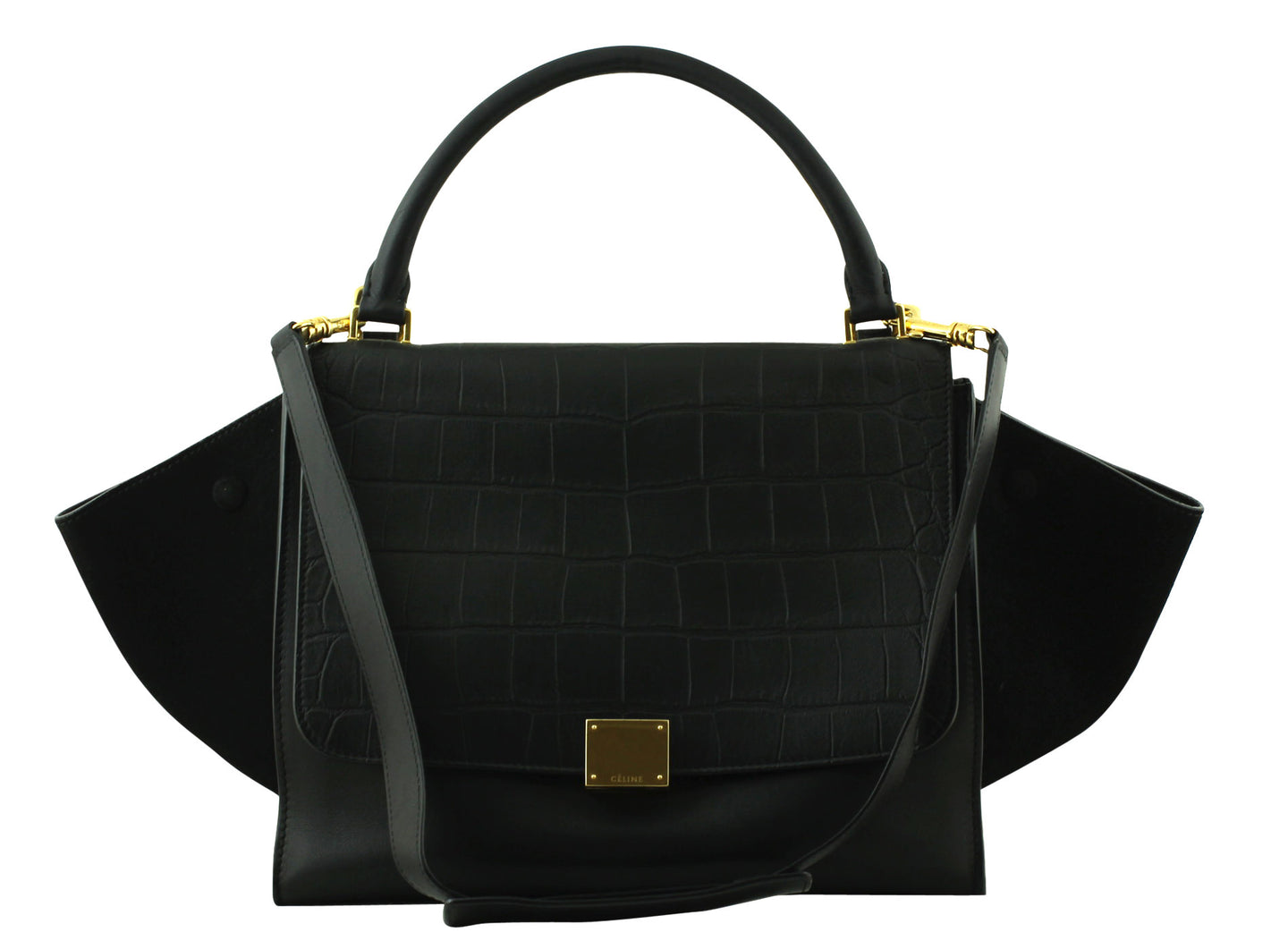 Celine Trapeze Medium Front with Strap