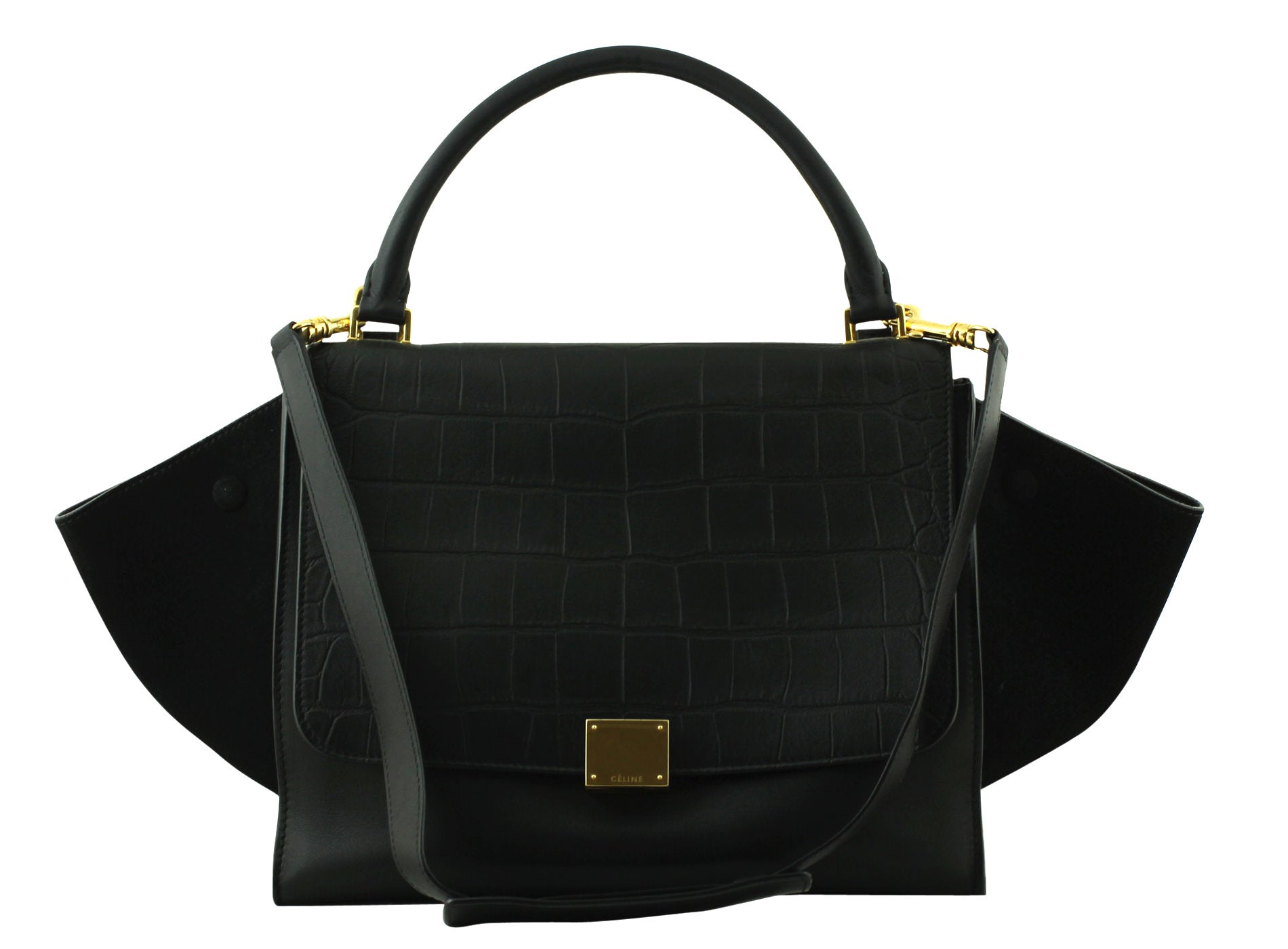 Celine Trapeze Medium Front with Strap