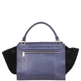 Celine Trapeze Medium Python Back