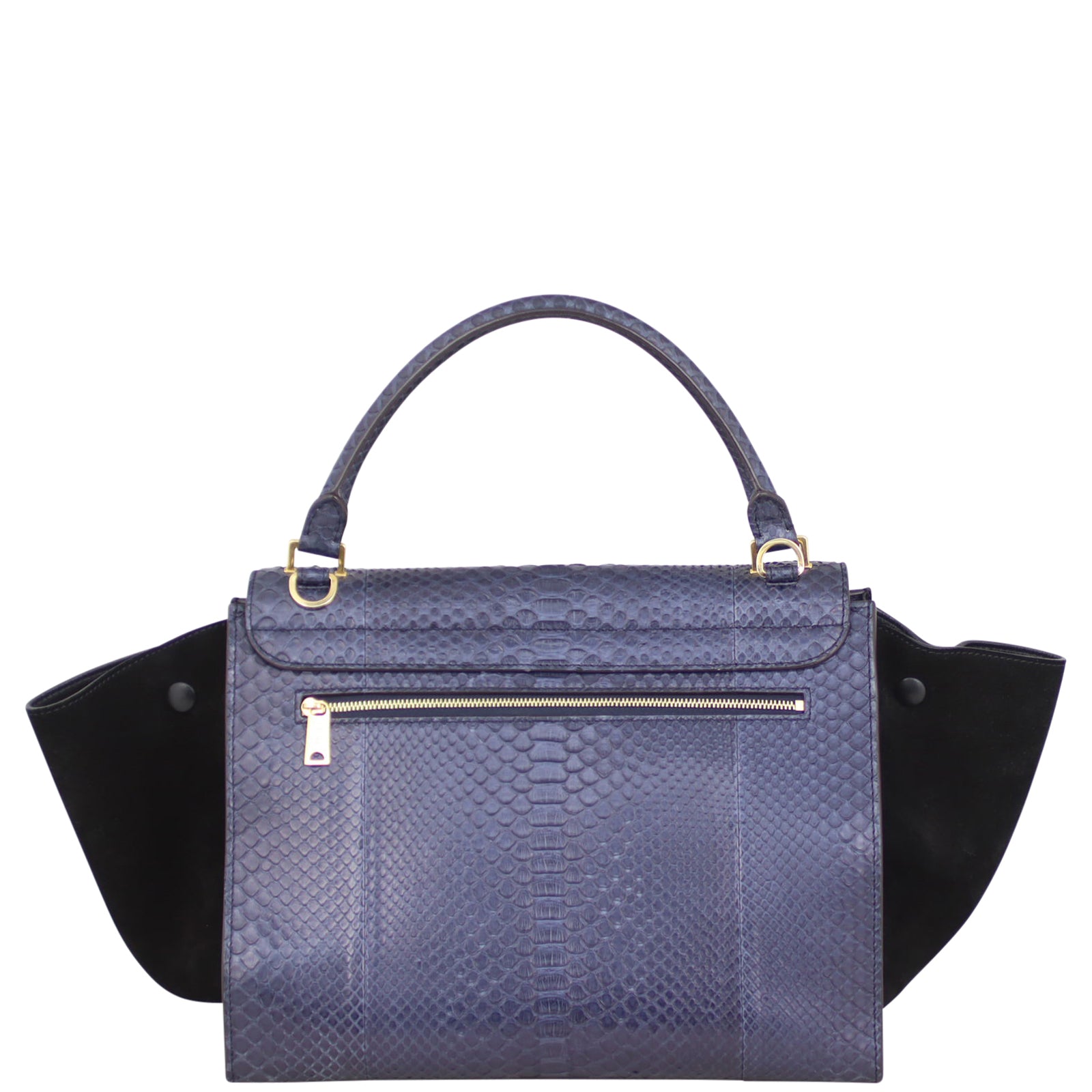 Celine Trapeze Medium Python Back