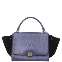 Celine Trapeze Medium Python Front