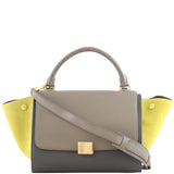 Celine Trapeze Tricolour Small Front