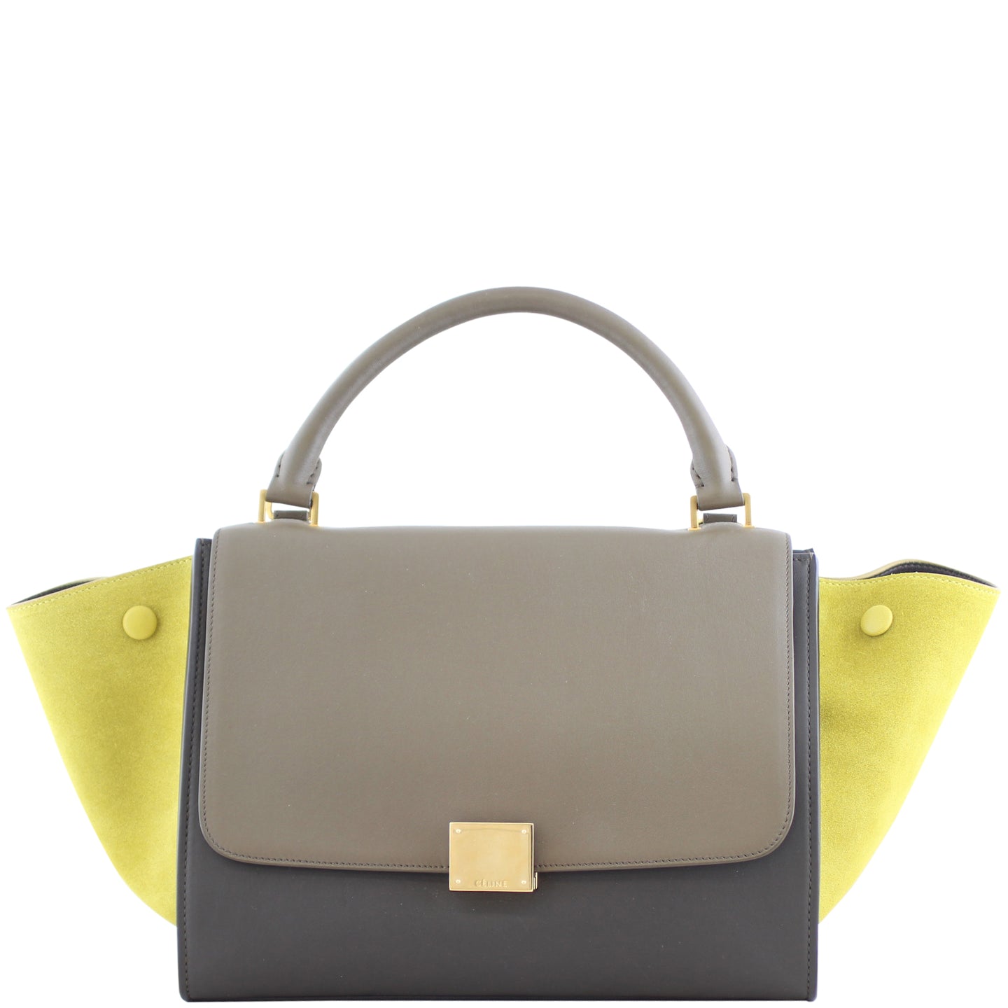 Celine Trapeze Tricolour Small Front