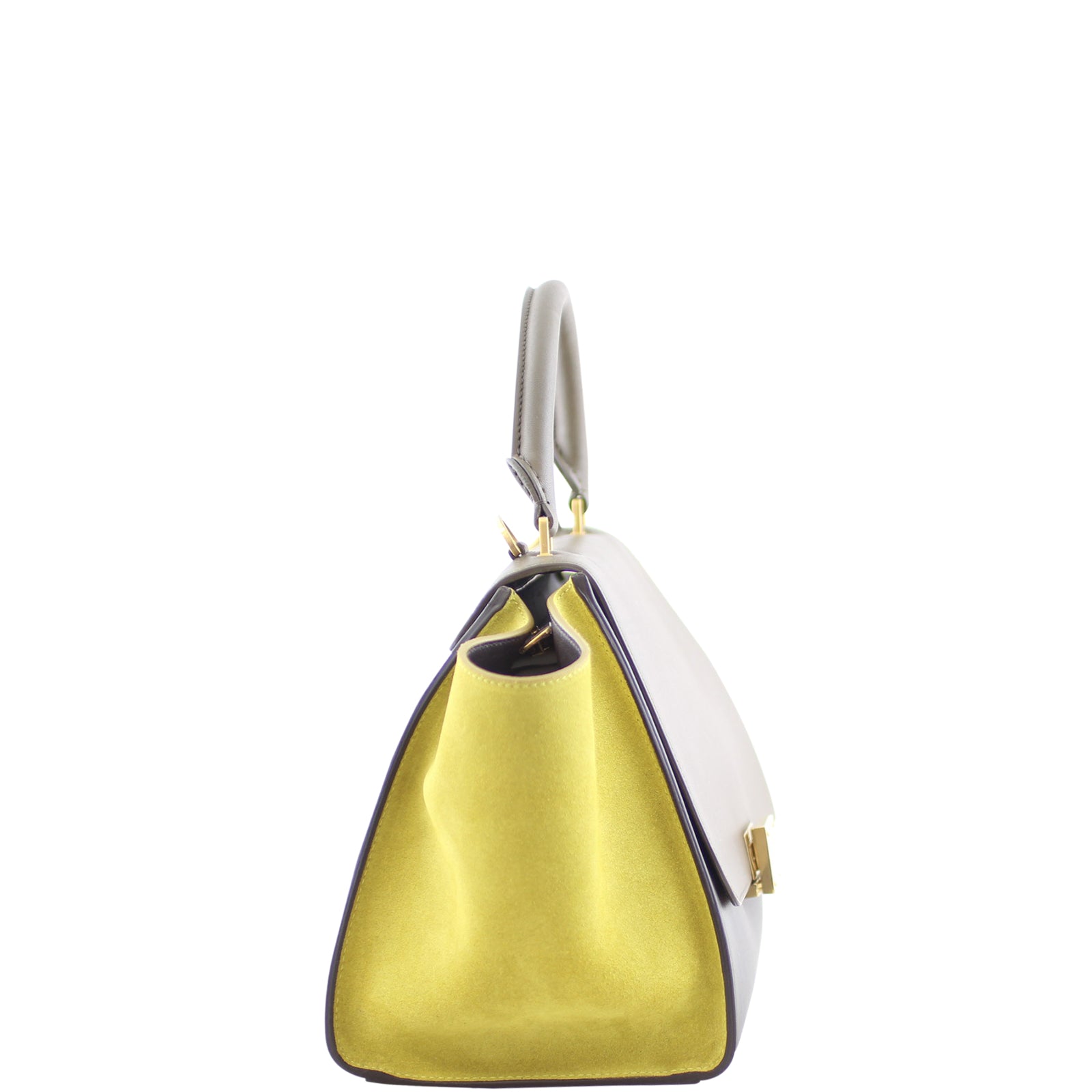 Celine Trapeze Tricolour Small Right