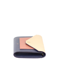 Celine Tricolour Pocket Envelope Wallet on Chain Side