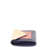 Celine Tricolour Pocket Envelope Wallet on Chain Side